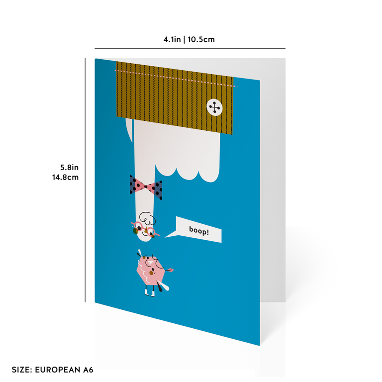 Boop Greeting Card