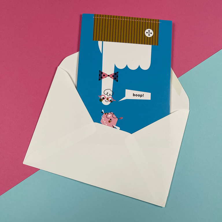 Boop Greeting Card