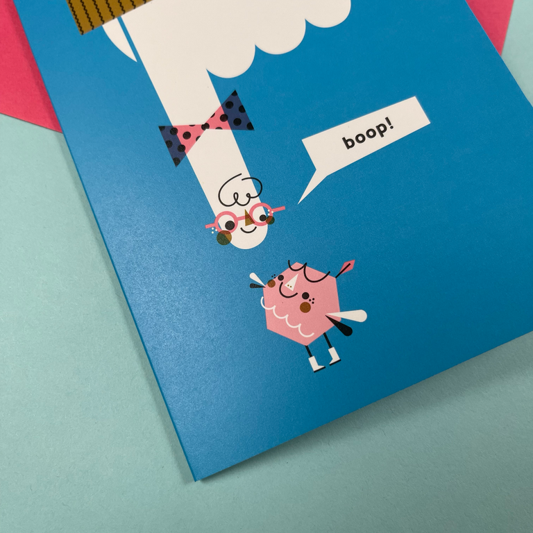 Boop Greeting Card