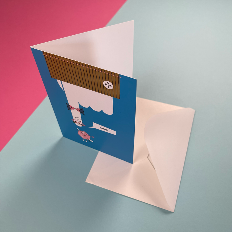 Boop Greeting Card