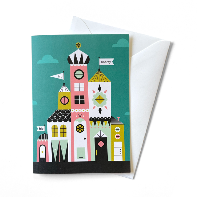 Hip Hip Hooray Greeting Card