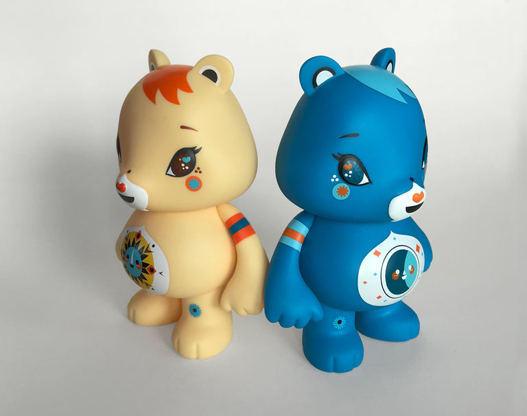 Julie West + Kidrobot + American Greetings Care Bear