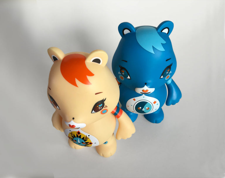 Julie West + Kidrobot + American Greetings Care Bear