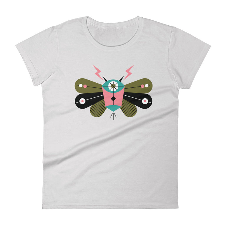 Moth No. 1 Women's T-shirt - Silver